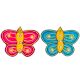 Handcrafted Folk Butterfly Wooden Fridge Magnet Kitchen Decor